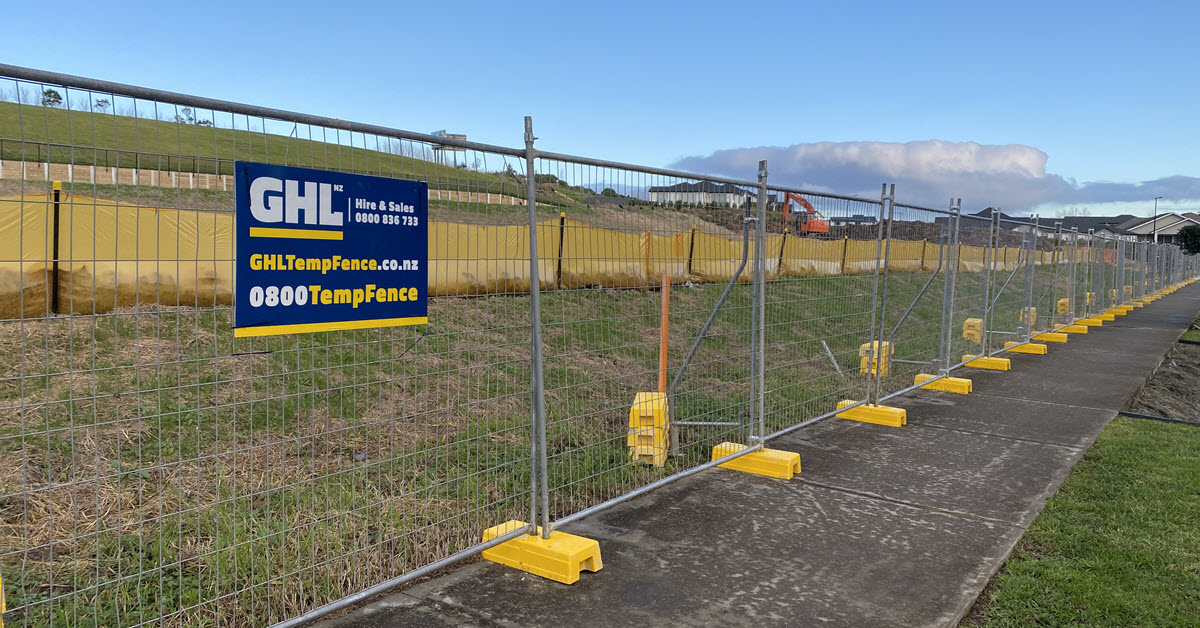 What are the Fencing requirements on building sites? GHL Group